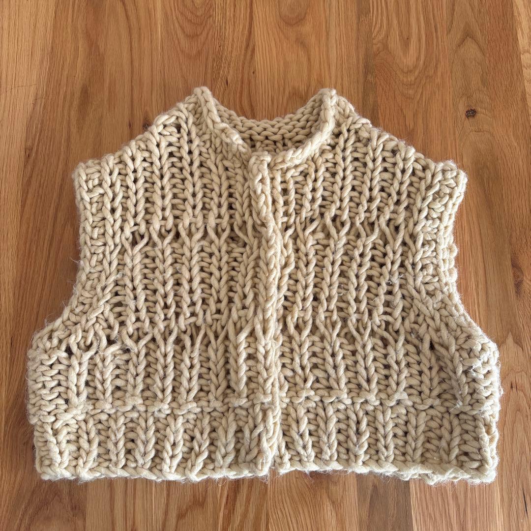 TODAYFUL チャンキーニットベスト