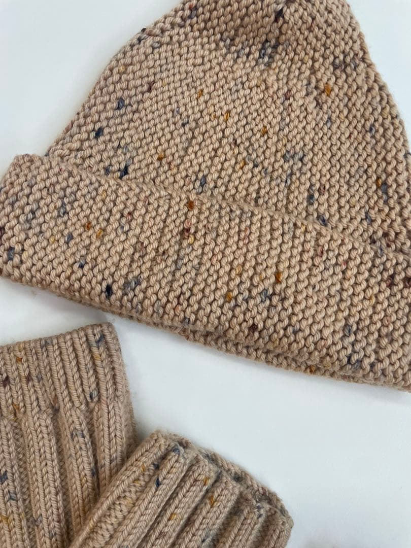 misha&puff ロンギース12-18m 　（ニット帽SET）