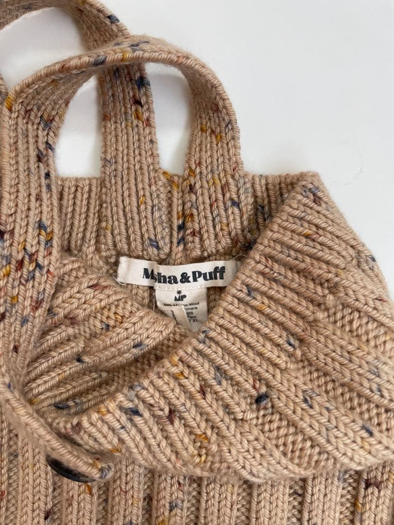 misha&puff ロンギース12-18m 　（ニット帽SET）