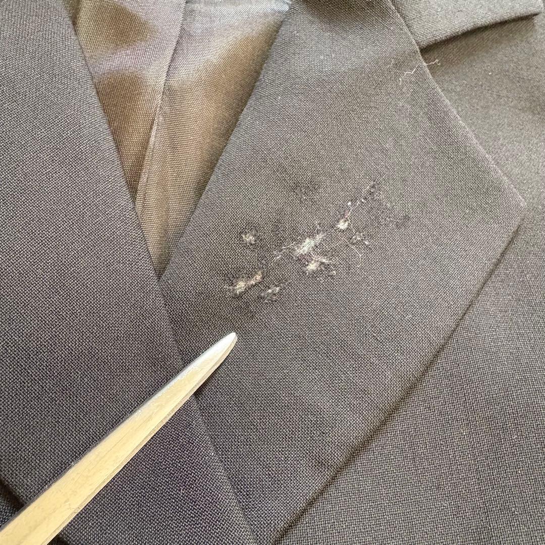 6773✾アレキサンダーマックイーン✾ロングテーラージャケット【44】黒/ウール