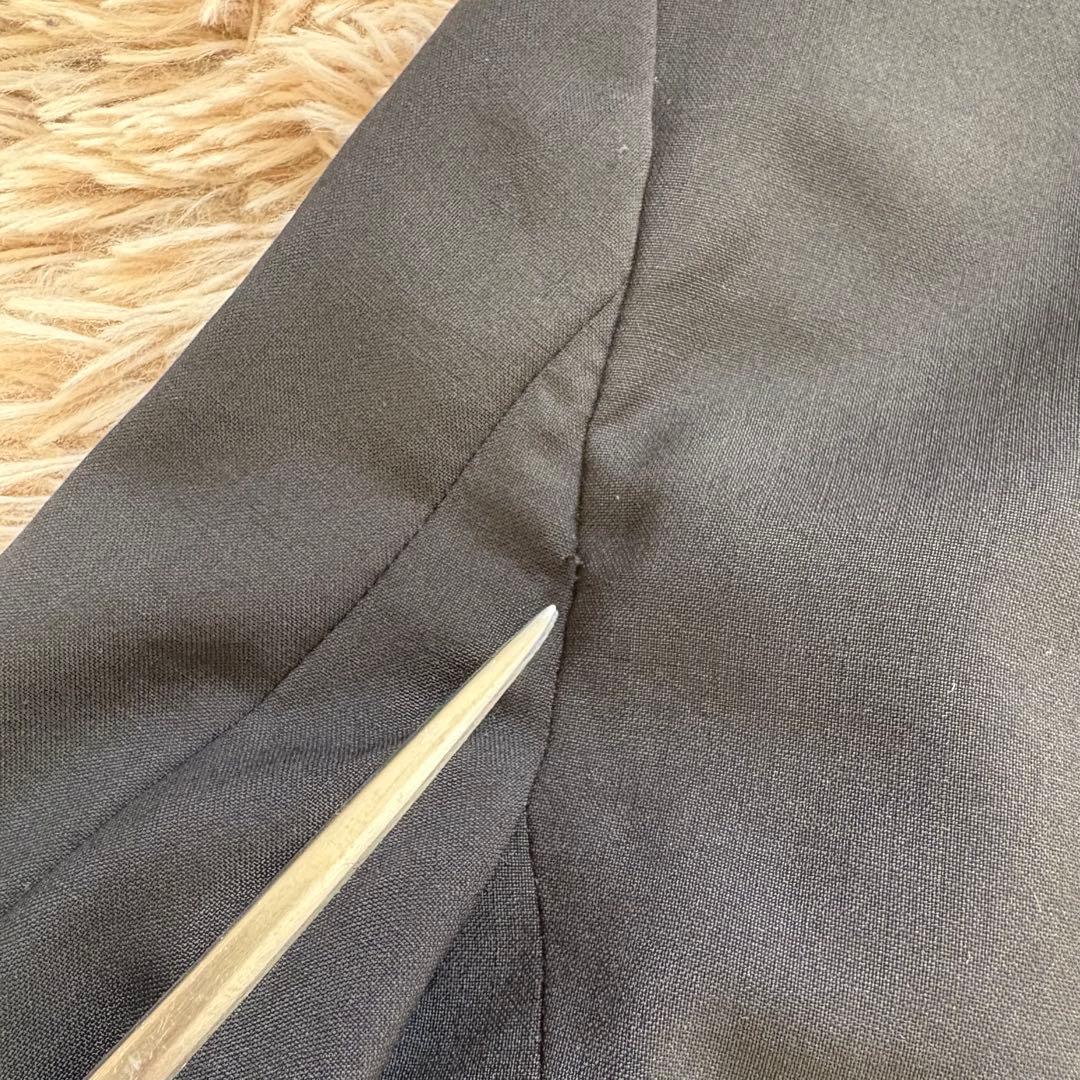 6773✾アレキサンダーマックイーン✾ロングテーラージャケット【44】黒/ウール