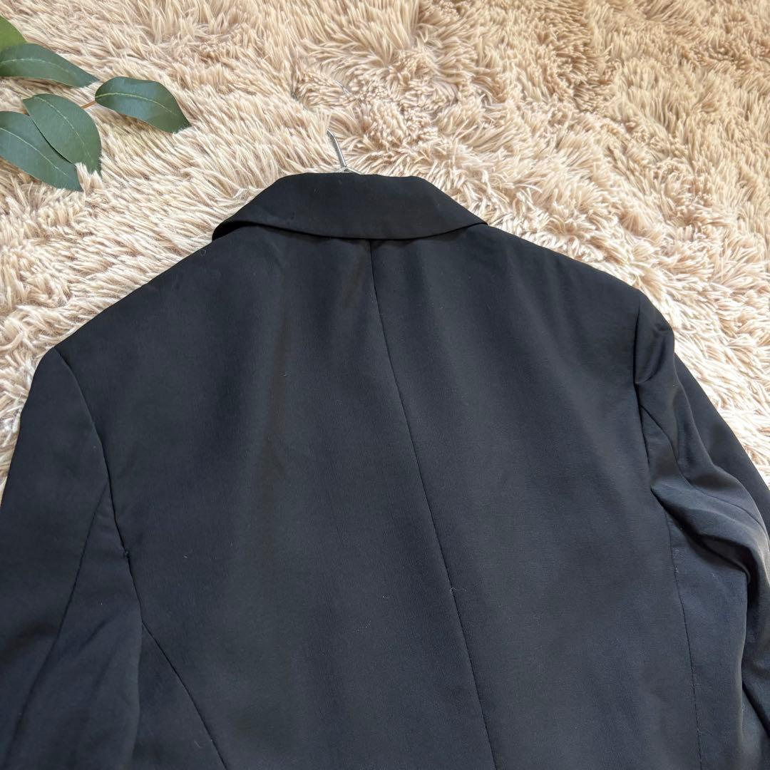 6773✾アレキサンダーマックイーン✾ロングテーラージャケット【44】黒/ウール