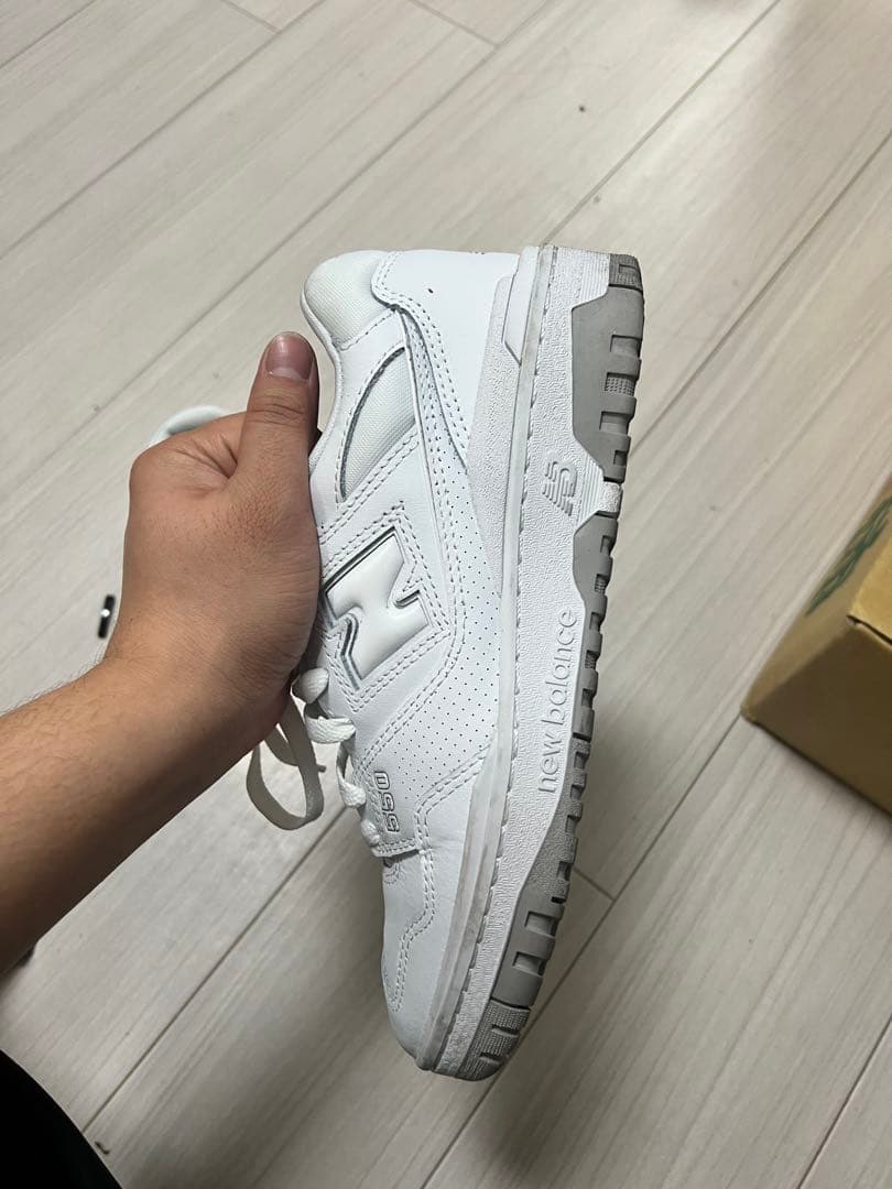 New Balance 550 ホワイト トレーニングシューズ