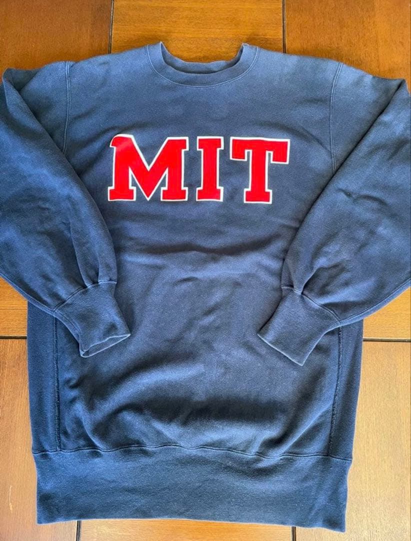 Champion MITロゴ トレーナー XX-Large ネイビー