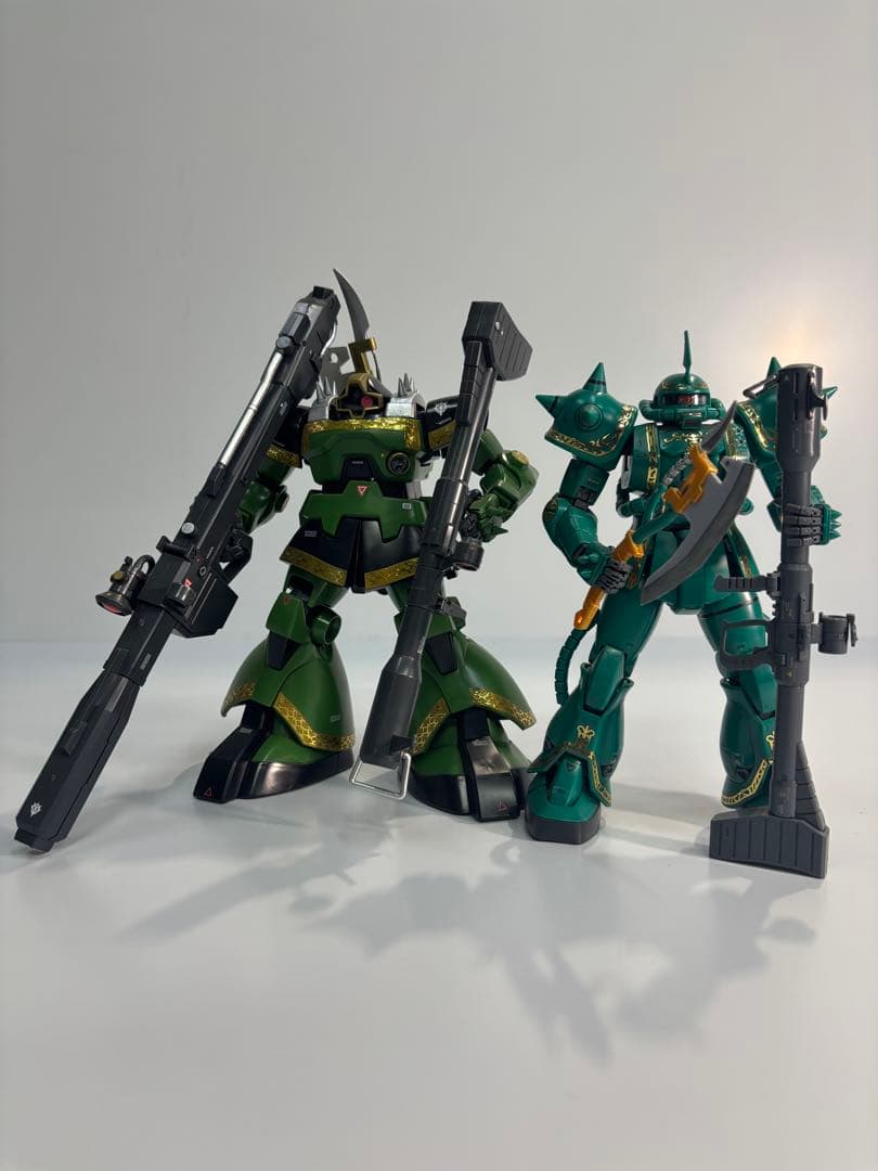 MG MS-06F ザクⅡ MS-09R リック・ドム　ドズル・ザビ専用