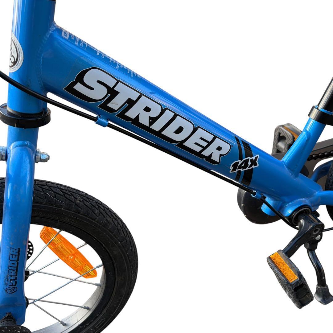STRIDER ストライダー 14X ブルー 14インチ スタンドつき