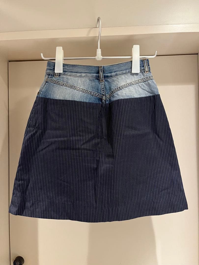 マルジェラ Maison Margiela ドッキングスカート デニム