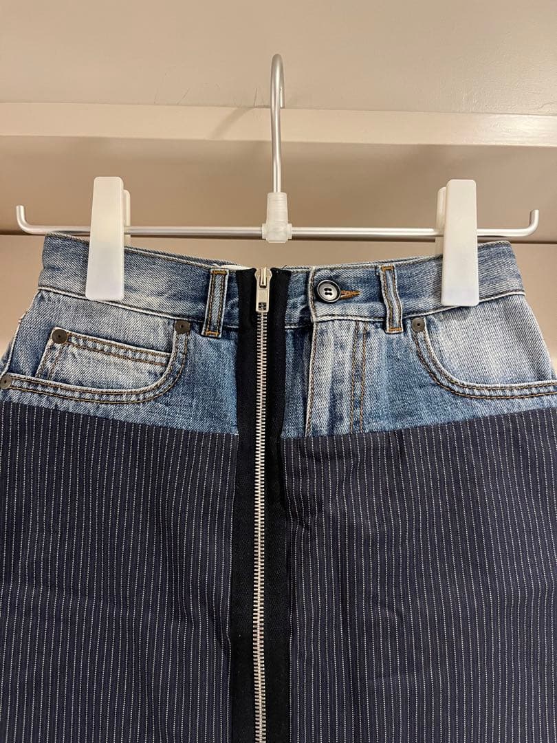 マルジェラ Maison Margiela ドッキングスカート デニム