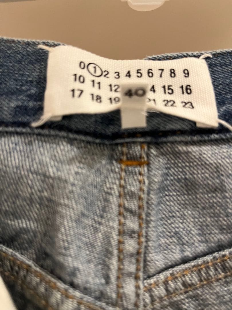 マルジェラ Maison Margiela ドッキングスカート デニム