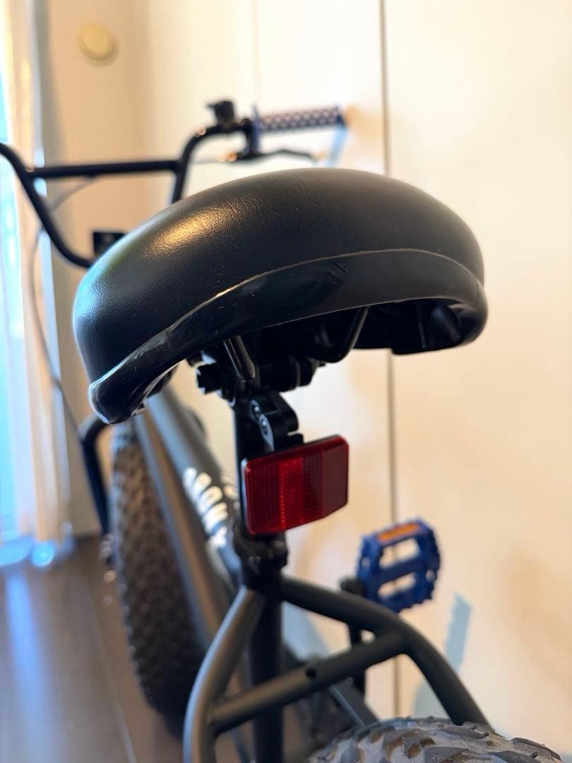 BRONX20 ファットバイク CUSTOM マットブラック　完全室内保管