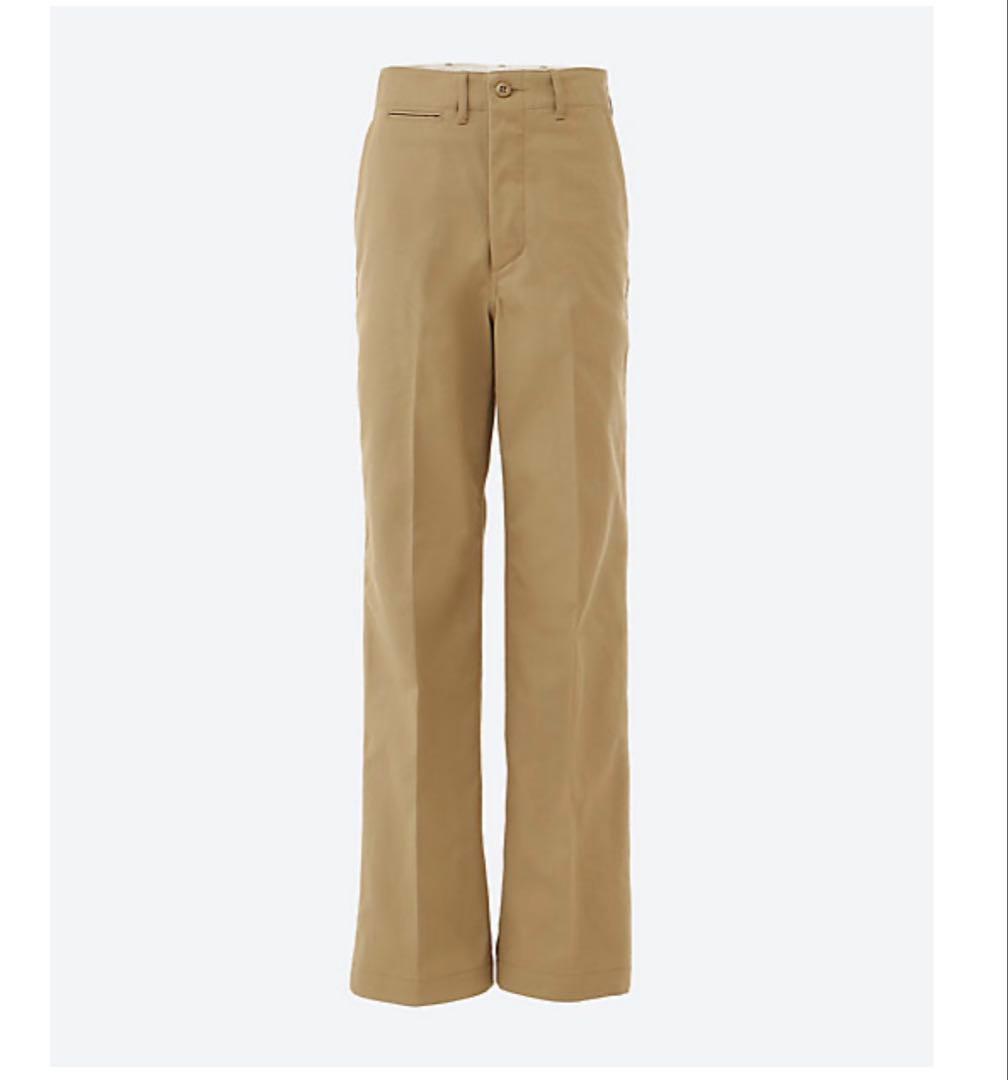 パンツ HYKE T/C TWILL ARMY CHINOS 2 23SS 13234