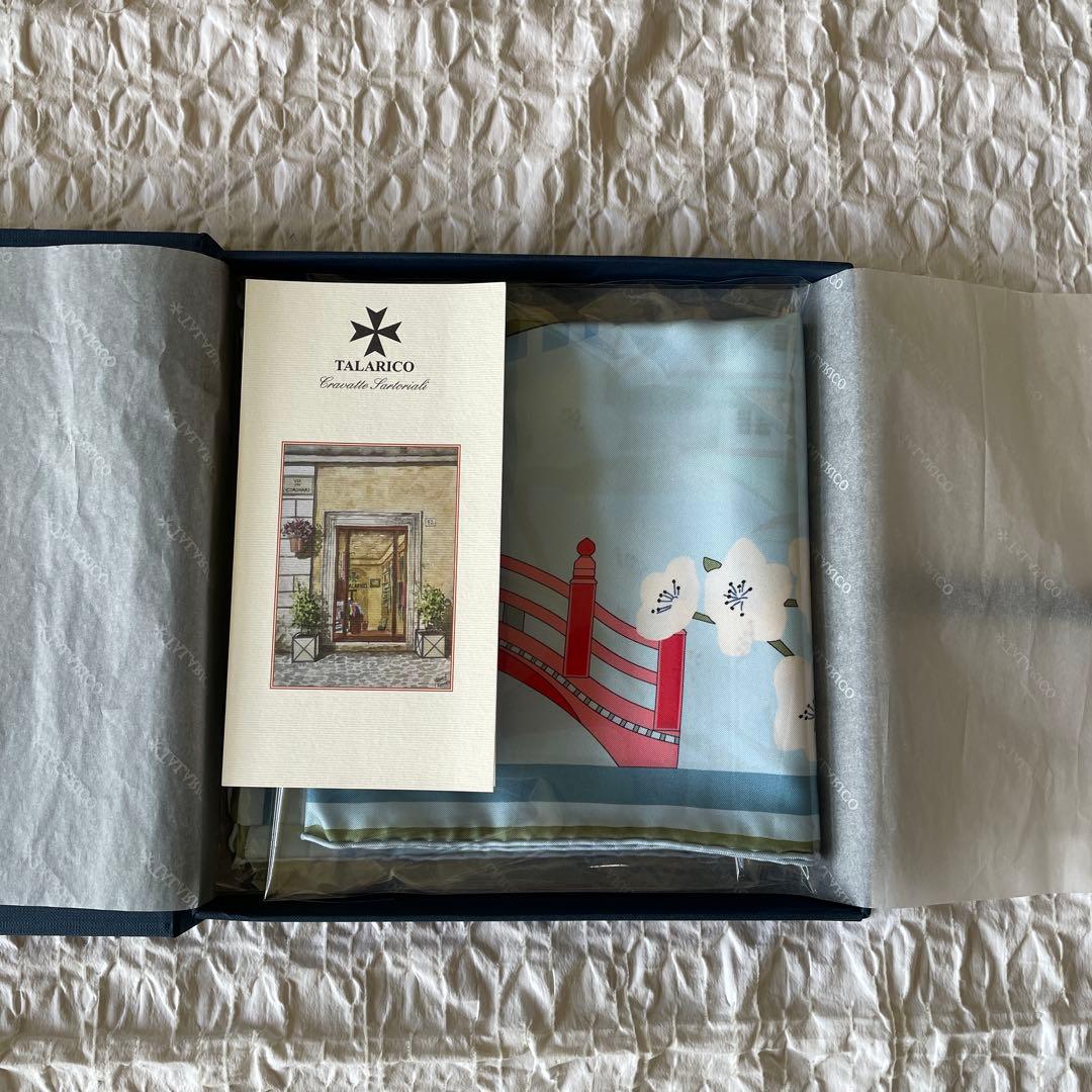 プレミア物！大阪関西万博2025 イタリア館　限定スカーフ　タラリコ