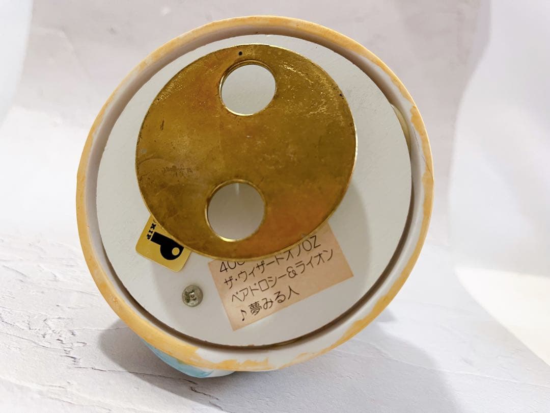 レア★ オズの魔法使い セキグ　チオルゴール　フィギュア　ドロシー　ライオン