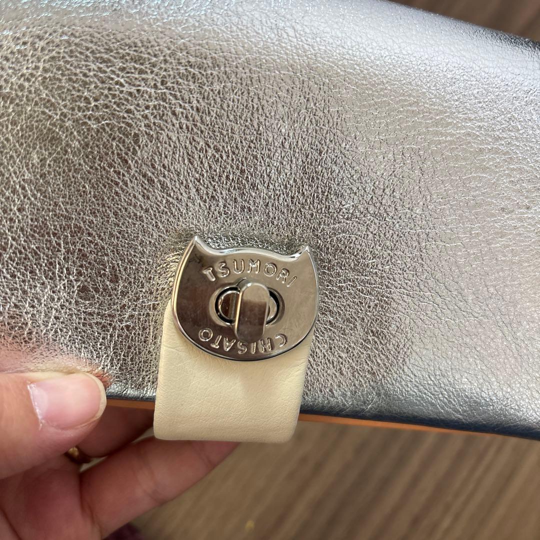 ツモリチサト　シルバー　長財布　いぶいぶ