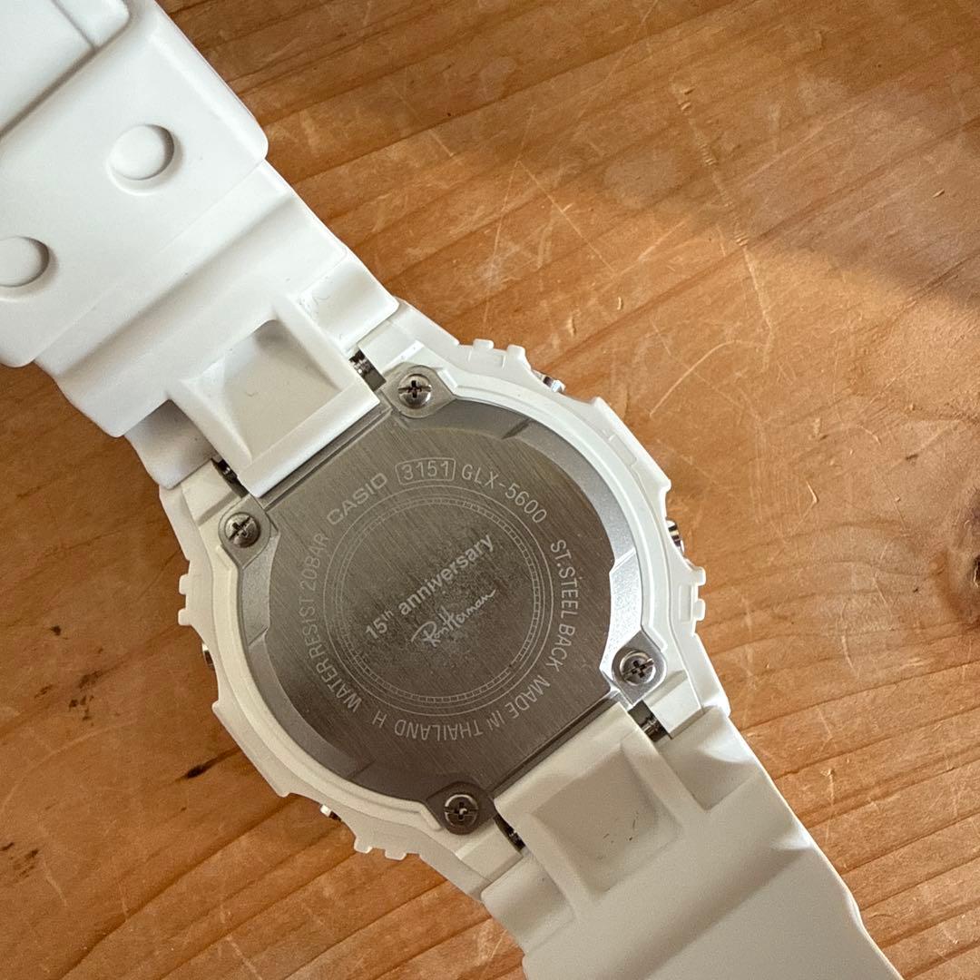ロンハーマン15周年G-SHOCK GLX-5600 ホワイト