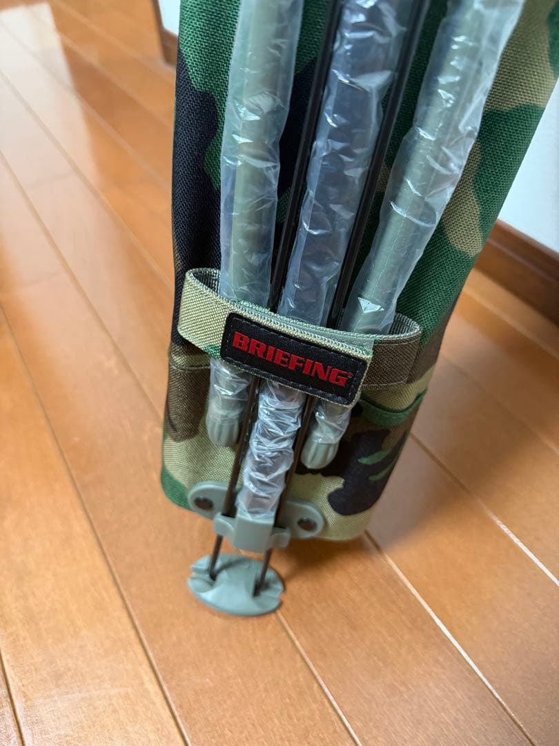 ⭐︎新品未使用品　BRIEFING 迷彩 セルフスタンドサブバック⭐︎