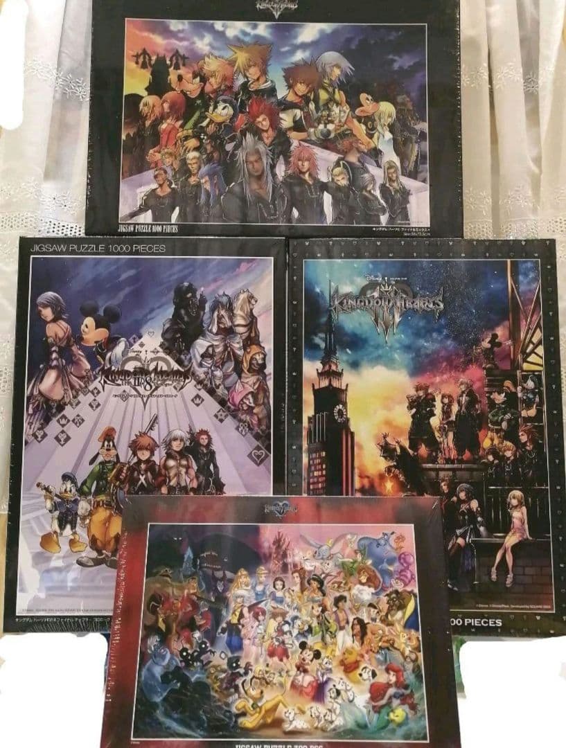 キングダムハーツ パズル ４種