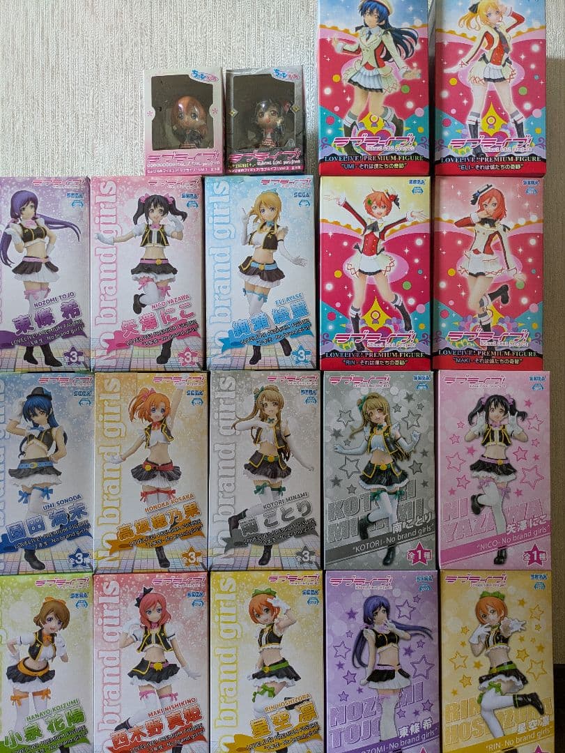 ラブライブμ'sフィギュアまとめ売り