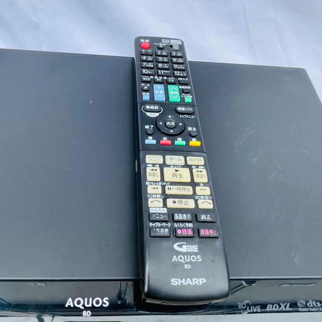 SHARP BD-W1300 ブルーレイレコーダー　1TB