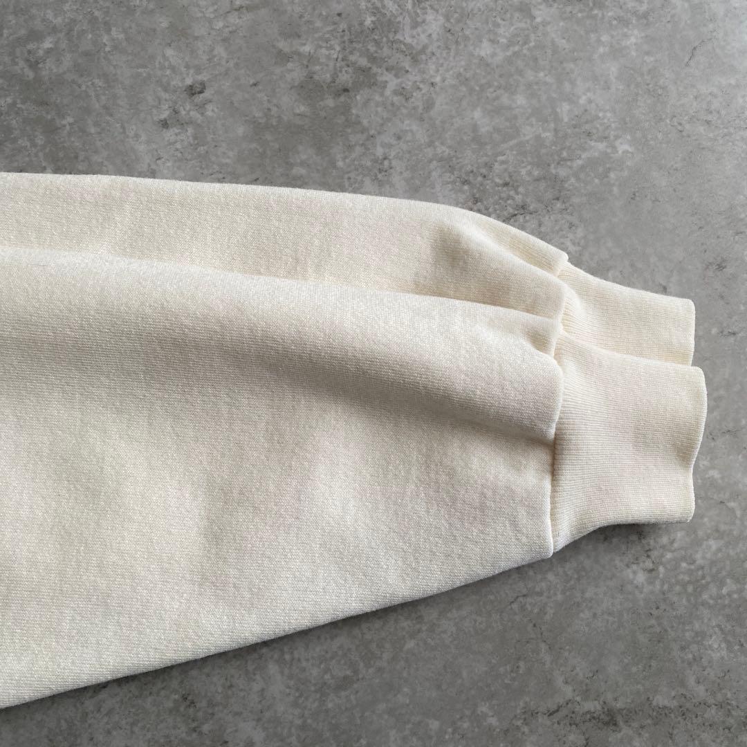 レアカラー 80s Hanes 無地 スウェット USA製 XL アイボリー