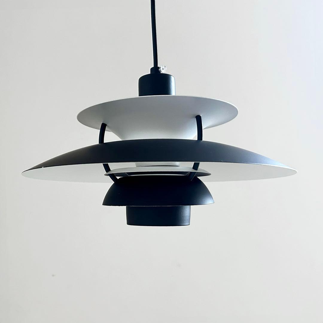 新品　ルイスポールセン　PH5　ミニ　モノクロームブラック　リプロダクト　φ30