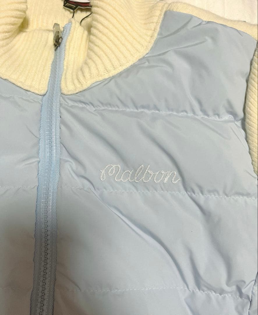 malbongolf ハイネックジップアップダウンカーディガン