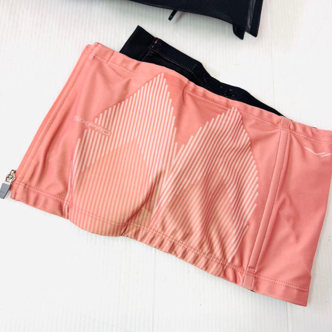 【極美品】SIXPAD　コアベルト　パワースーツコアベルト　ピンク Mサイズ