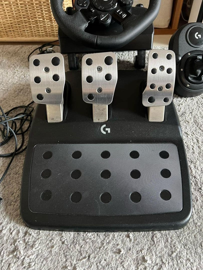 Logicool G923 ハンコン + ペダル + シフター セット