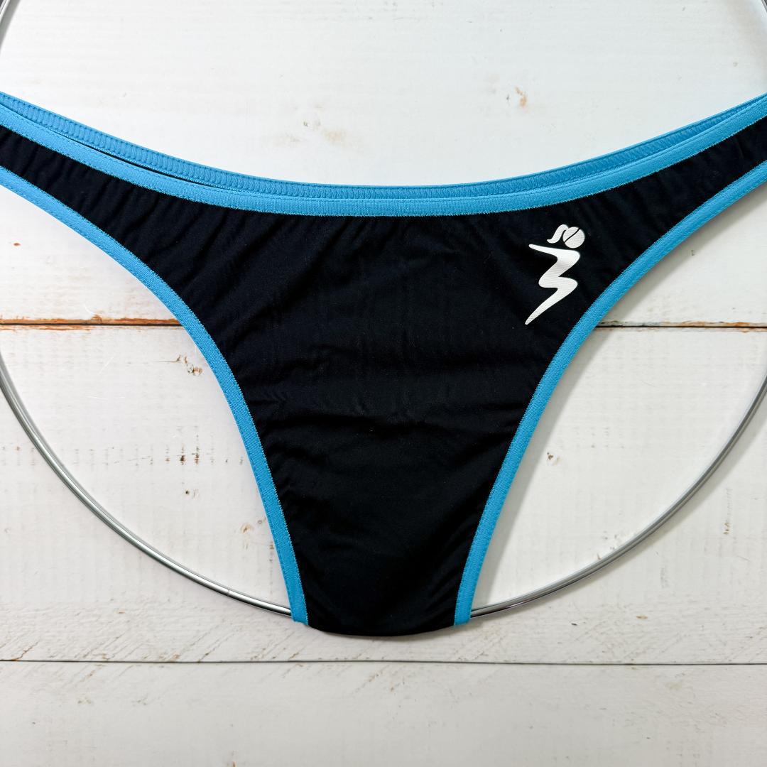 ballarina ビーチバレー ビキニ ショーツ ブルマ blue 海外M