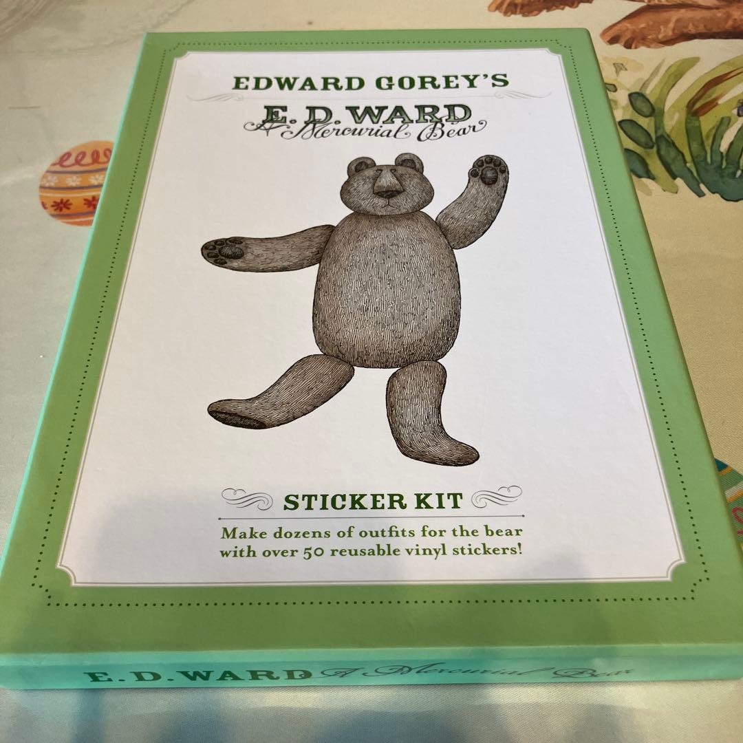 EDWARD GOREY E.D. WARD ステッカーキット　ゴーリー　シール