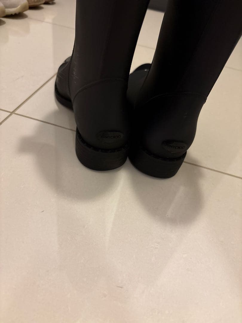 JIMMY CHOO　ジミーチュウ　レインブーツ　スタースタッズ　サイズ36
