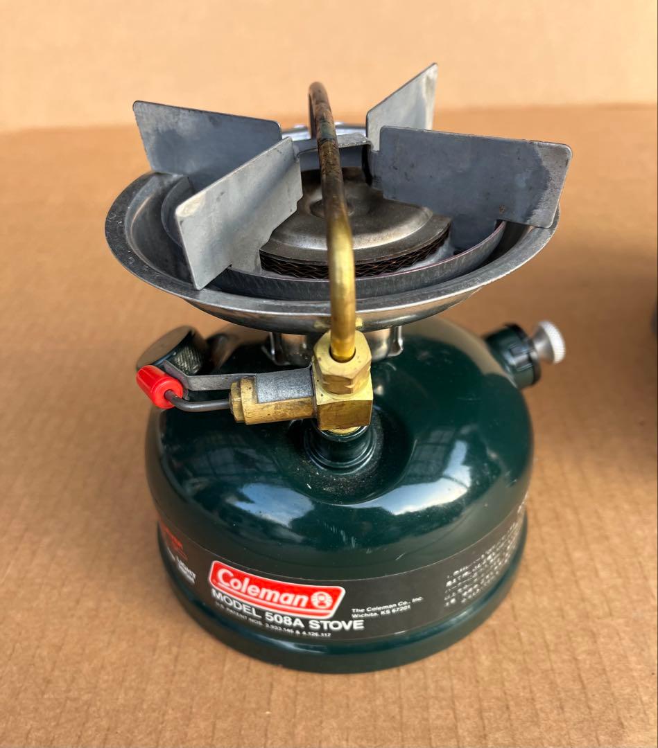 Coleman 508A シングルバーナーコンロ ケース付き