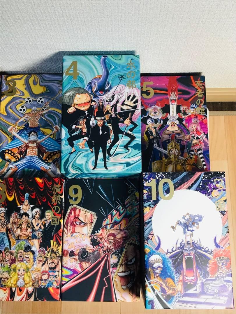 ONE PIECE エピソードBOX 1-10 全104巻セット