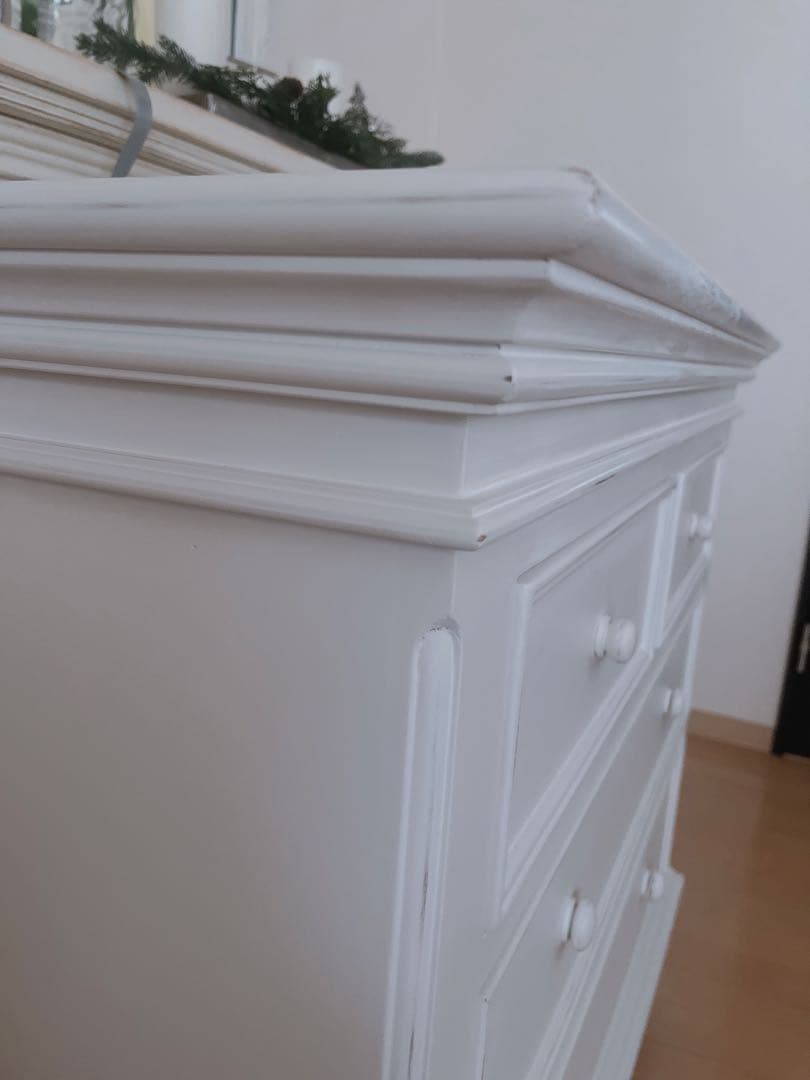 urara 希少！廃盤 カントリーコーナー チェスト　フランスメーカー家具