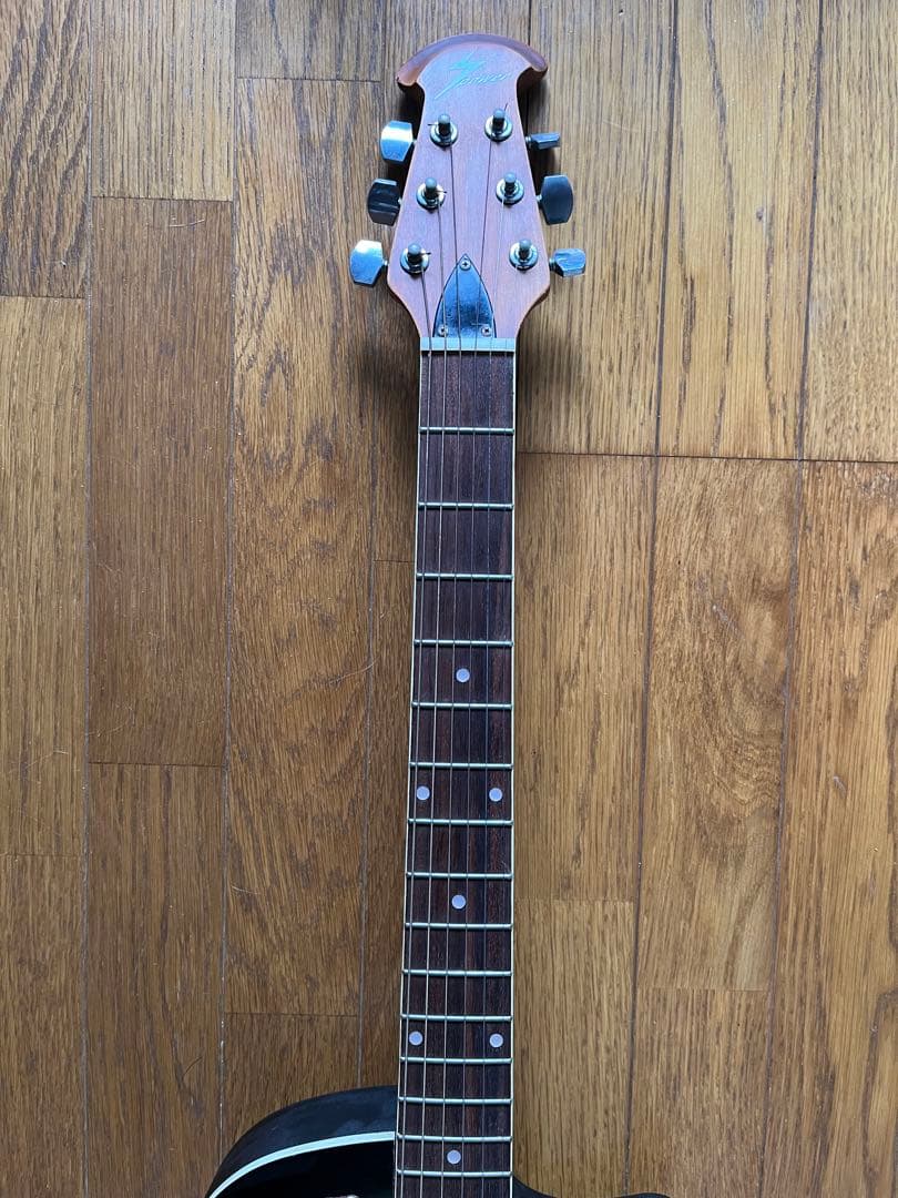 SPOWERオベーションタイプのアコースティックギター 虎目Gグラデーション