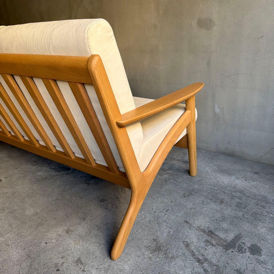 未使用品　浜本工芸　3Pソファ