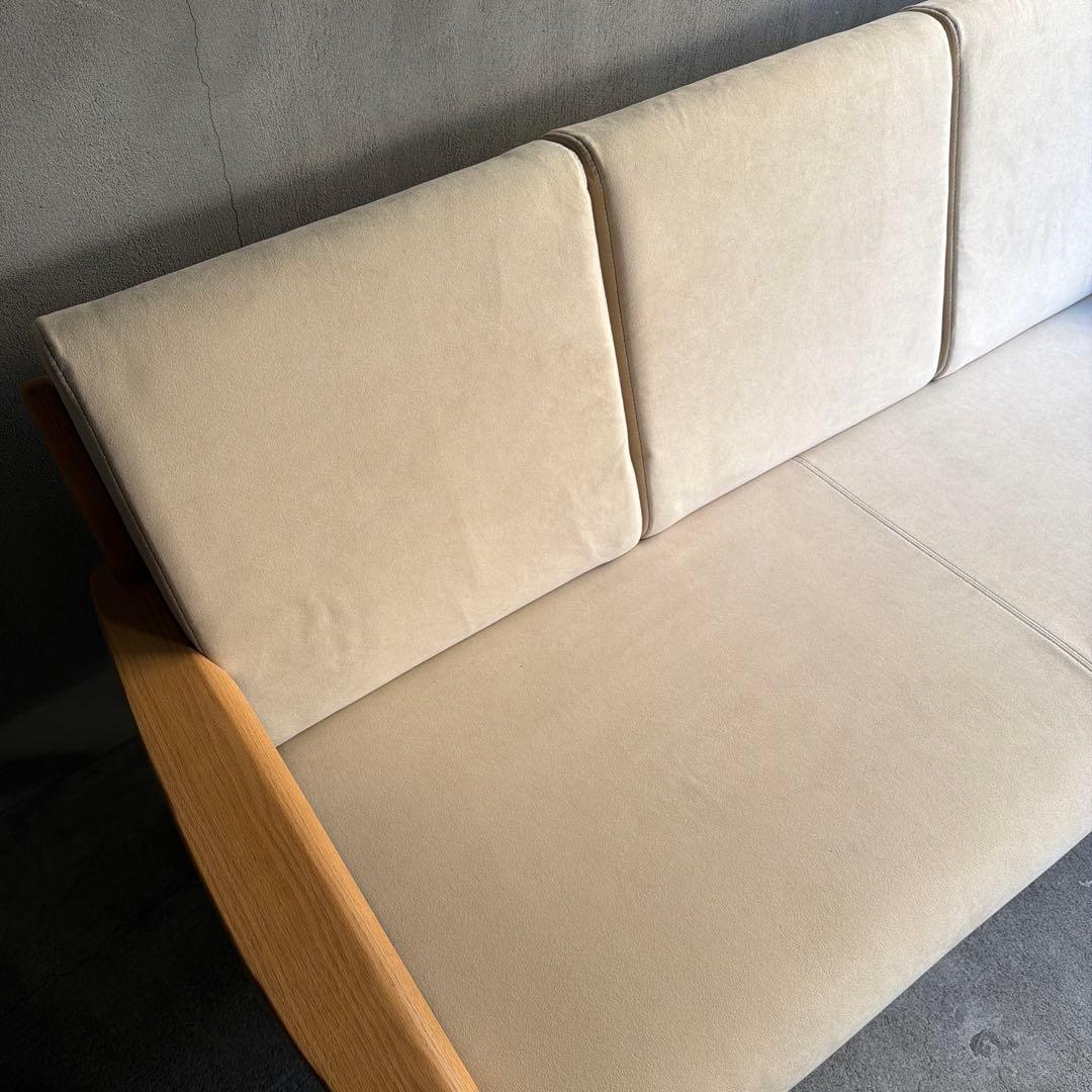 未使用品　浜本工芸　3Pソファ