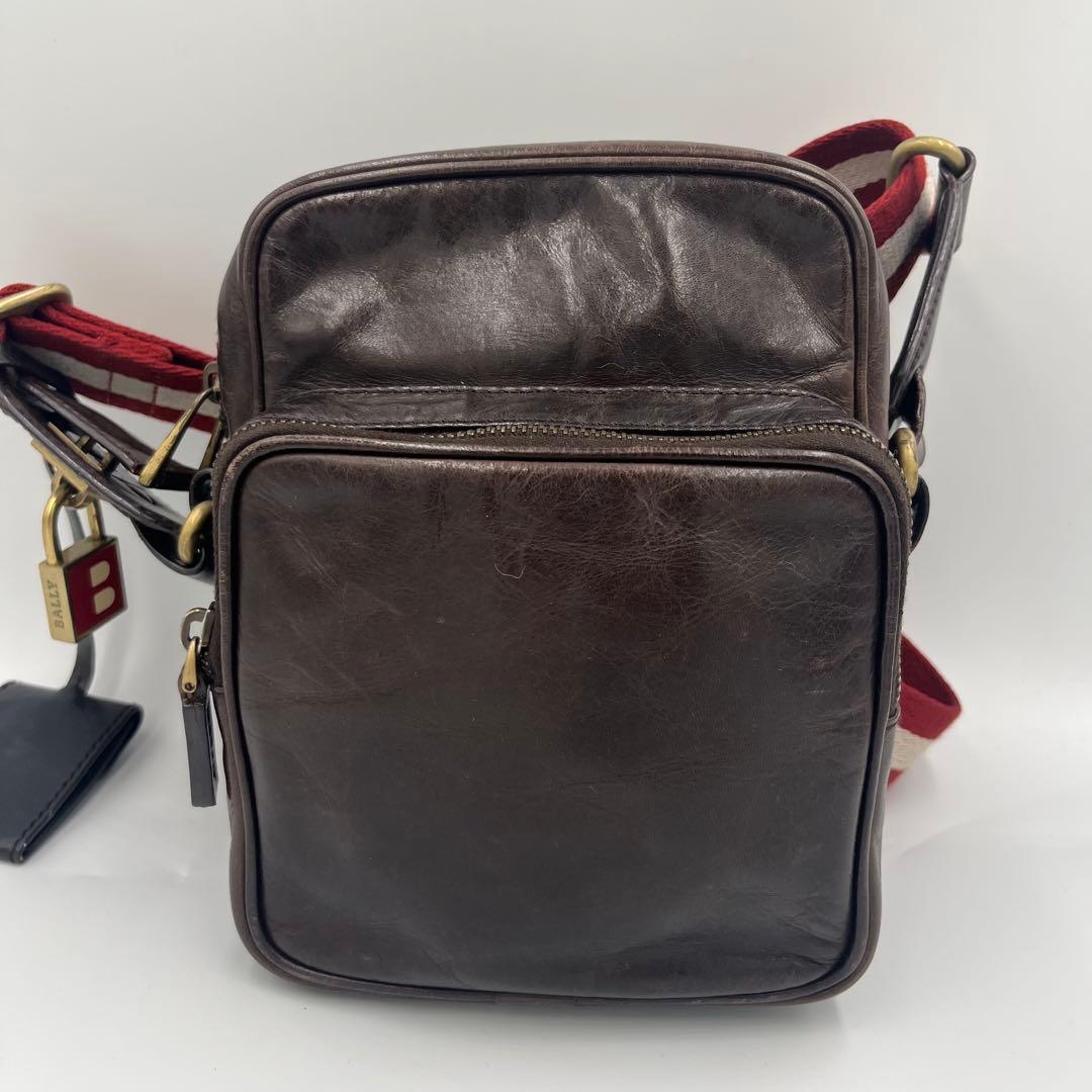BALLY バリー サコッシュ トレスポ カデナ ショルダーバッグ ブラウン