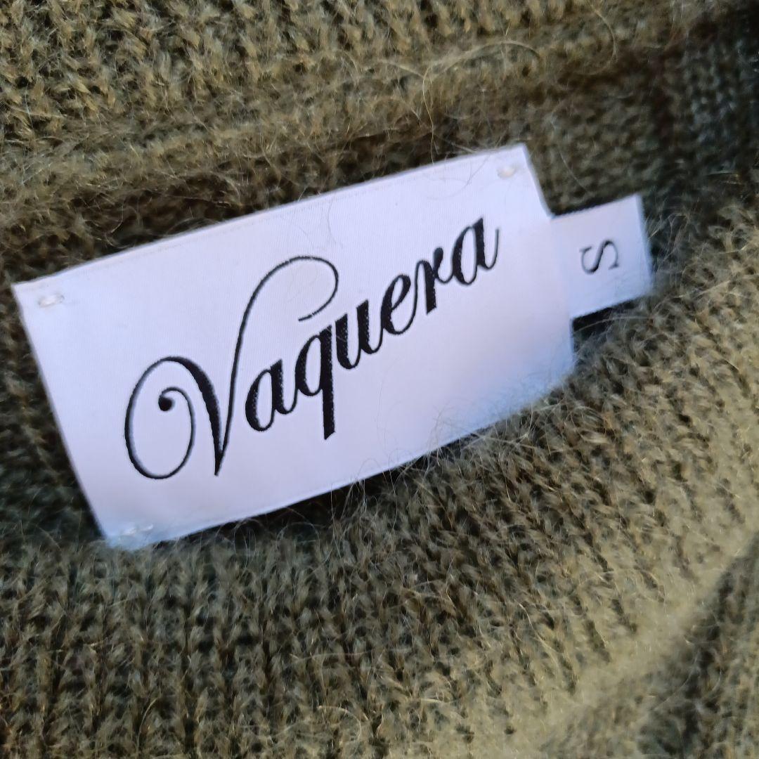 Vaquera Militaryニットドレス オリーブグリーン ワンピース