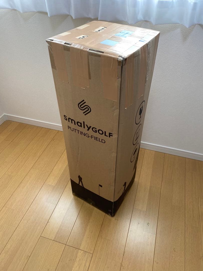 美品 大型 パターマット 3m 300×95cm 屋内 屋外 練習マット 傾斜付