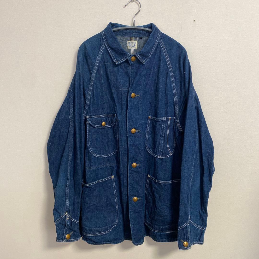 orslow オアスロウ1950 セルビッチデニム カバーオール ワンウォッシュ