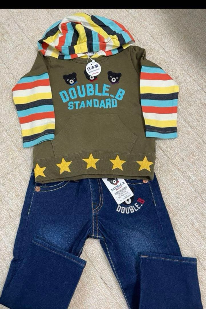 90⭐︎新品　ダブルB セット