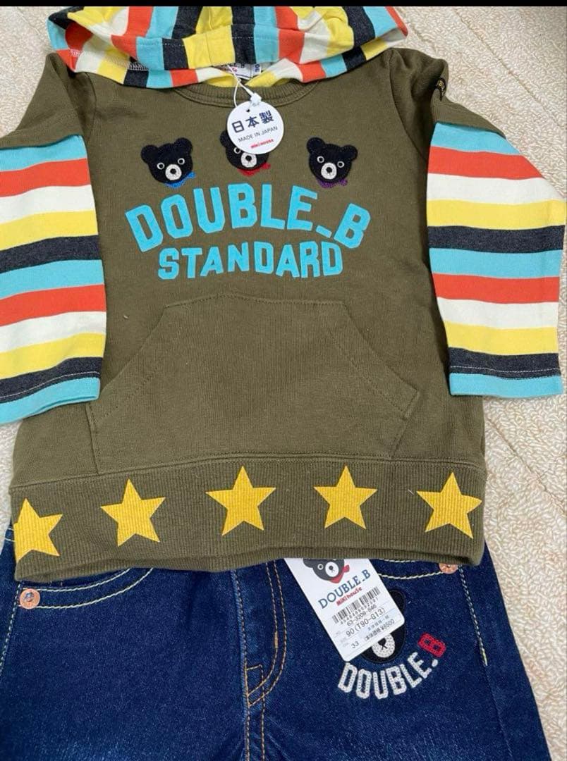 90⭐︎新品　ダブルB セット