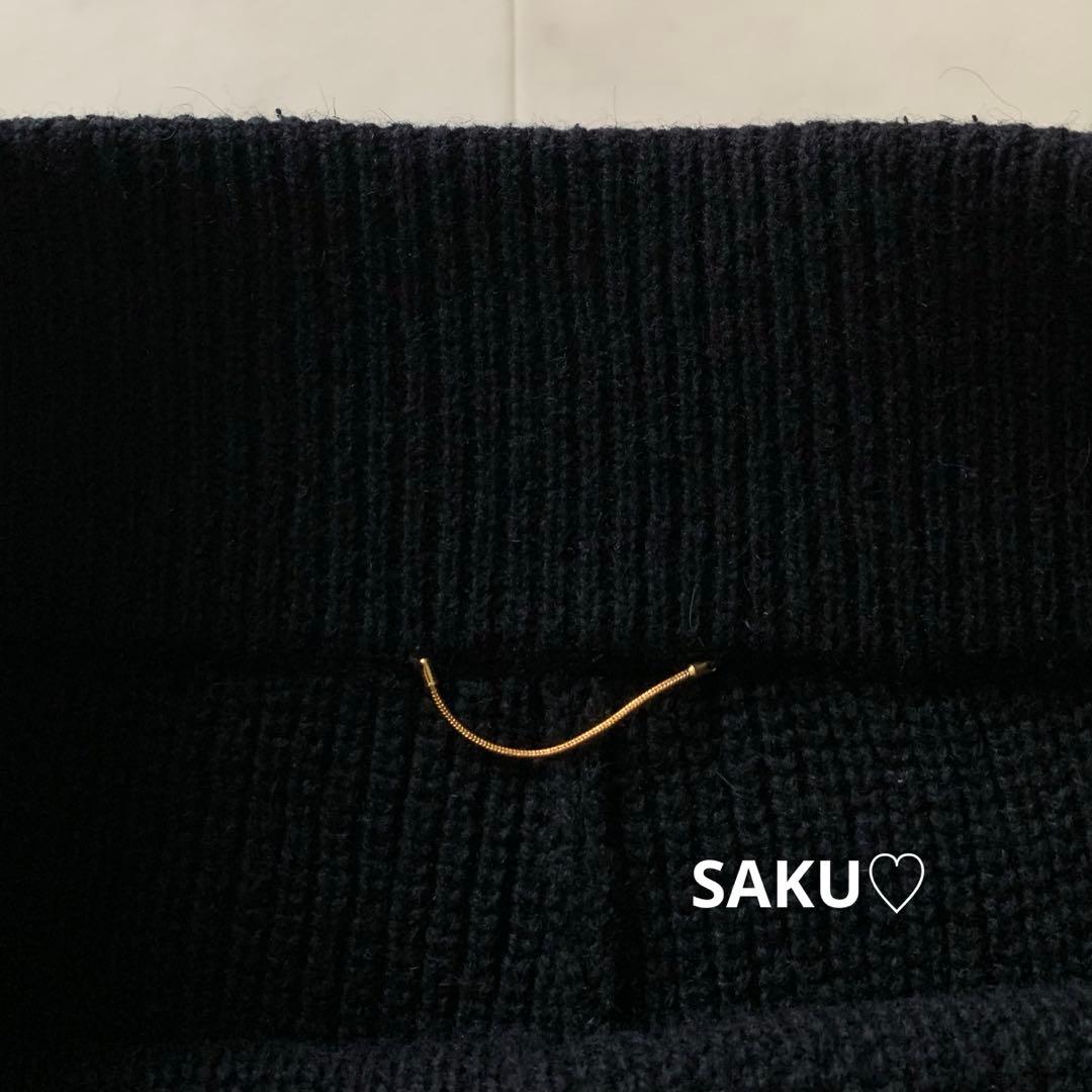 定価33000円 ドゥーズィエムクラス Attractive パンツ 38 黒