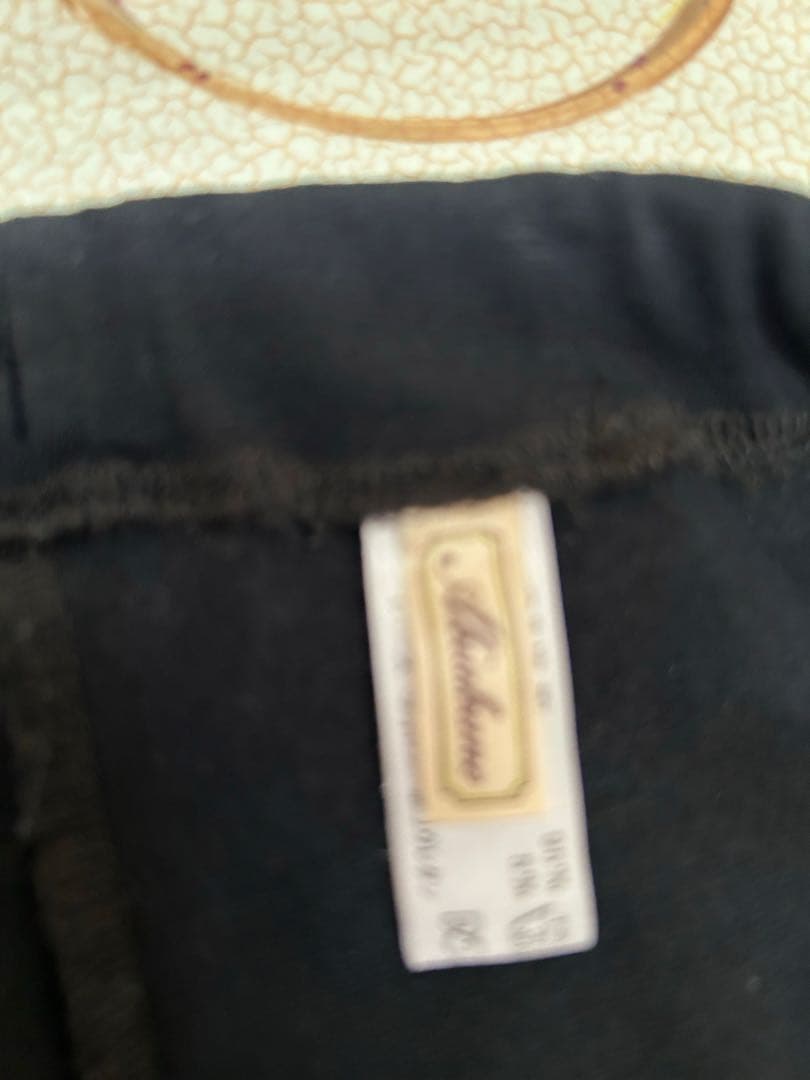 【ご確認】さえら以前依頼品レース装飾付きブラッククロップドパンツレギンス２点