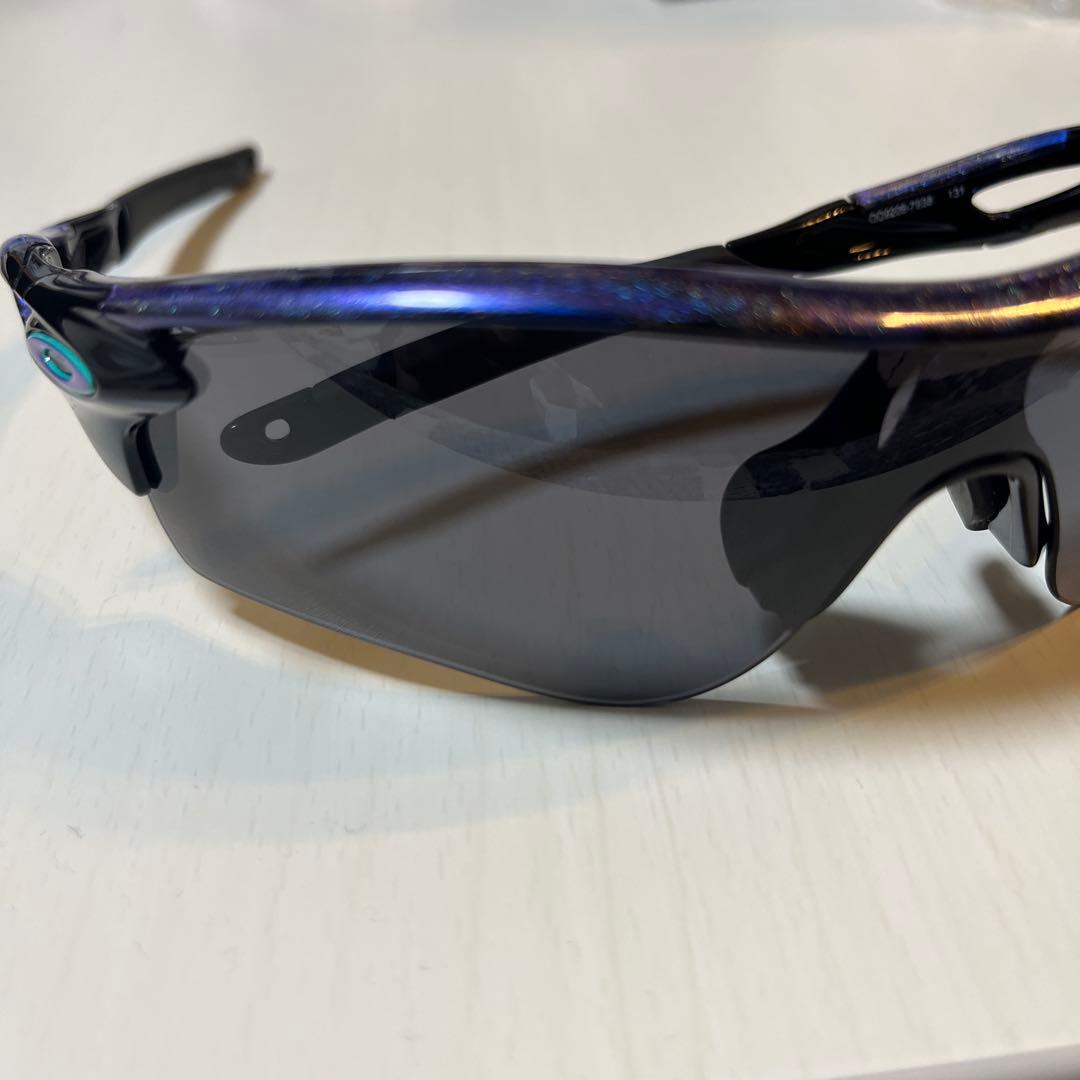 Oakley スポーツサングラス ブラック/ブルー