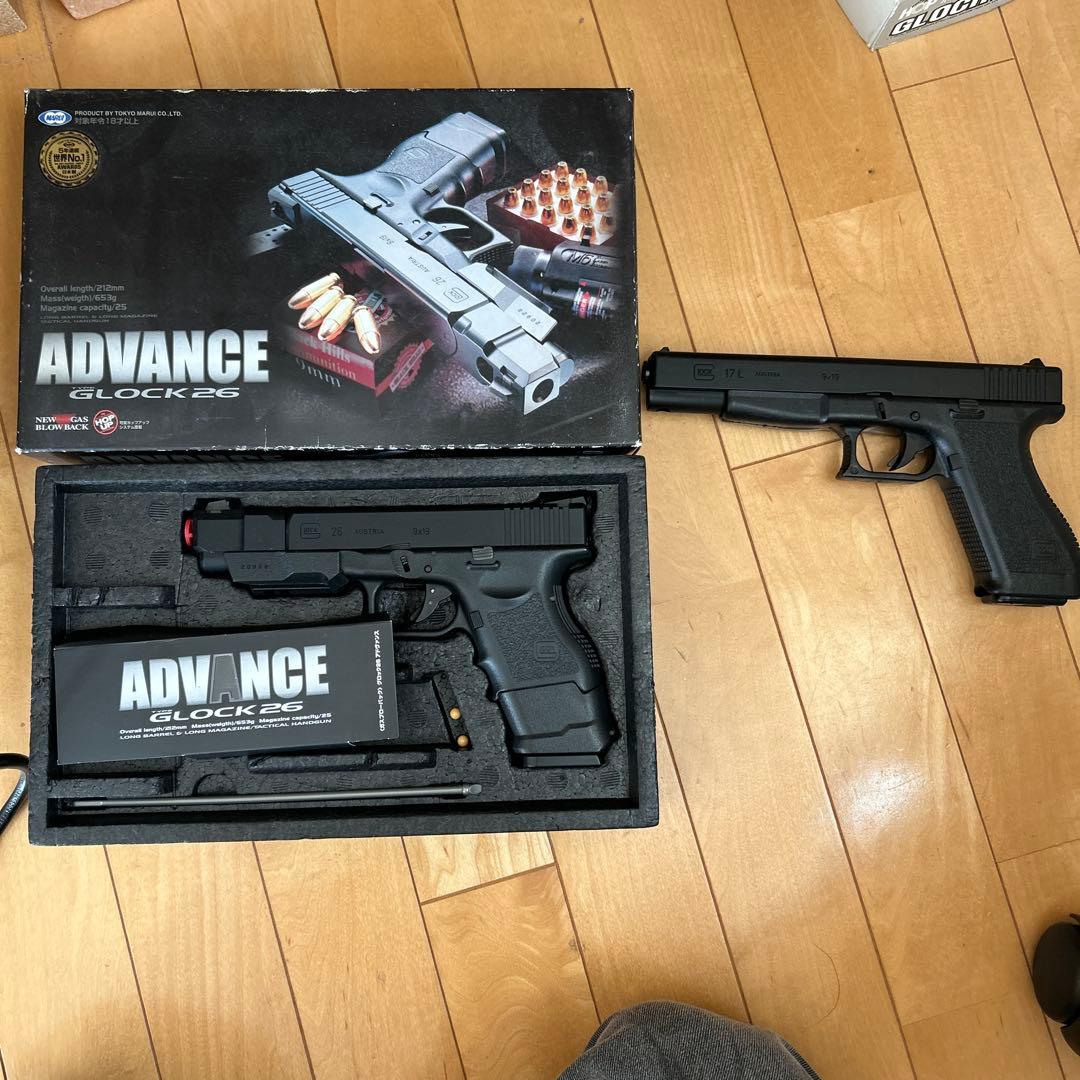 東京マルイ ガスガングロック26 アドバンス　グロック17L