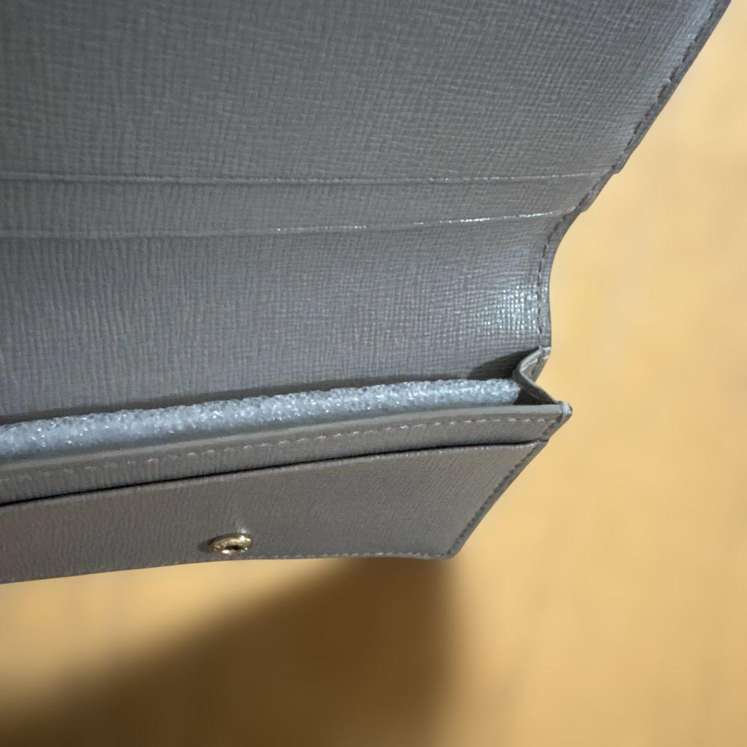 みみずく様　FURLA 名刺入れ グレージュ