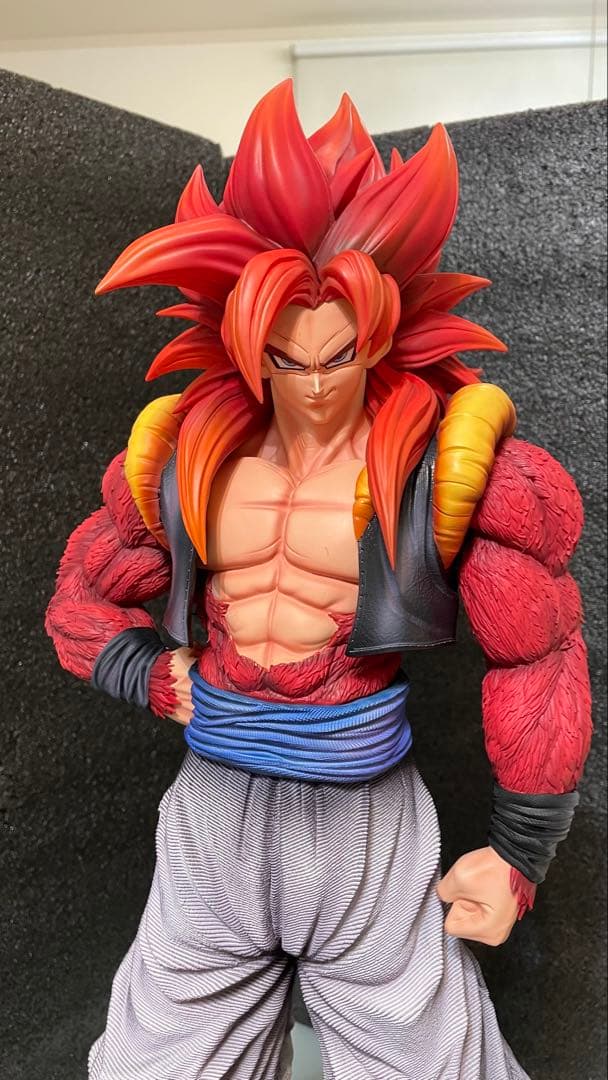 ドラゴンボールGT希少スタチュー1/4サイズゴジータサイヤ人４