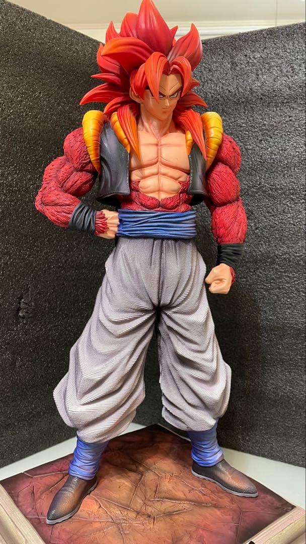 ドラゴンボールGT希少スタチュー1/4サイズゴジータサイヤ人４